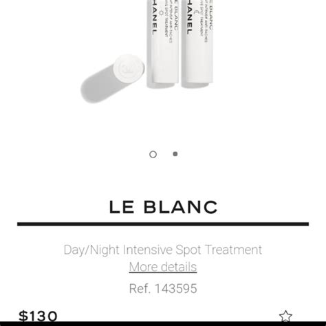 chanel le blanc dark spot corrector review|le blanc serum chanel.